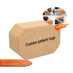 Tijolo de cortiça para ioga